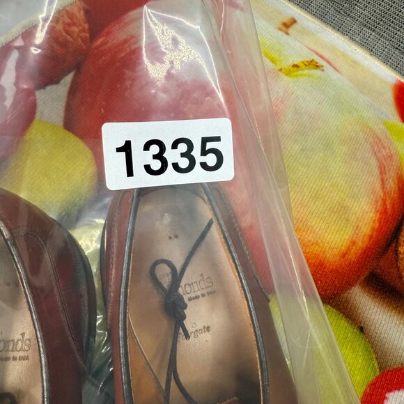 Allen Edmonds Fairgate Mens 11.5D Brown Leather Oxford Dress Shoes - Picture 9 of 9